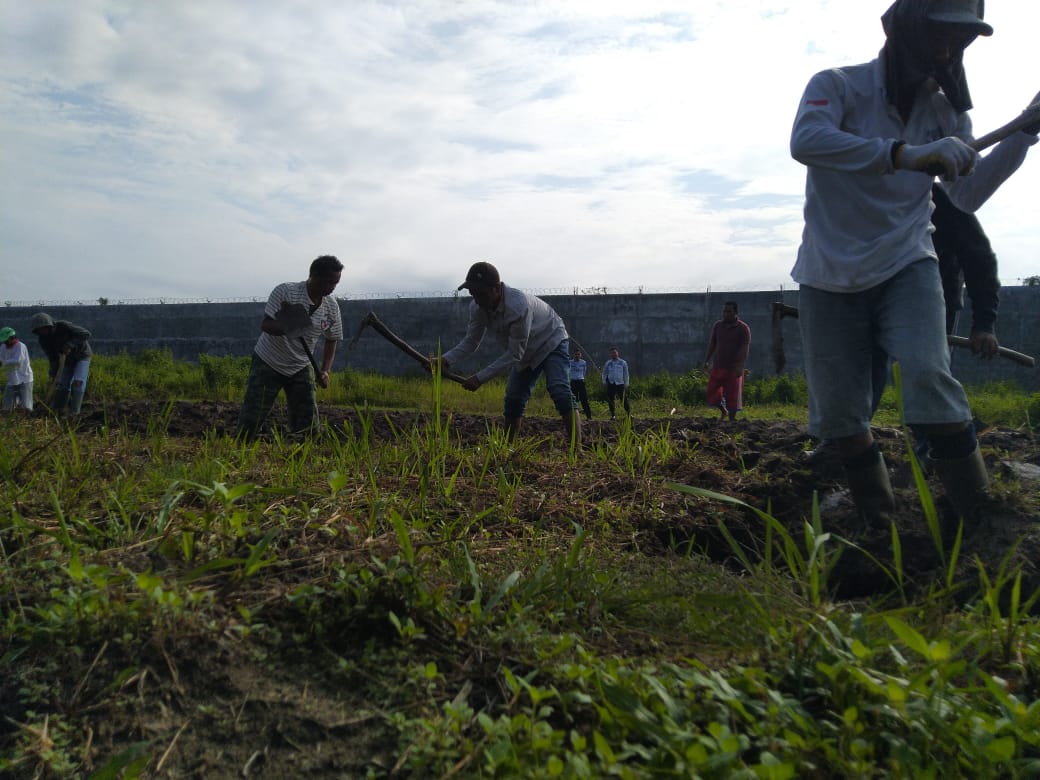 MILIKI TANAH SUBUR, LAPAS SUKAMARA SEDIAKAN LAHAN KEBUN BAGI WBP
