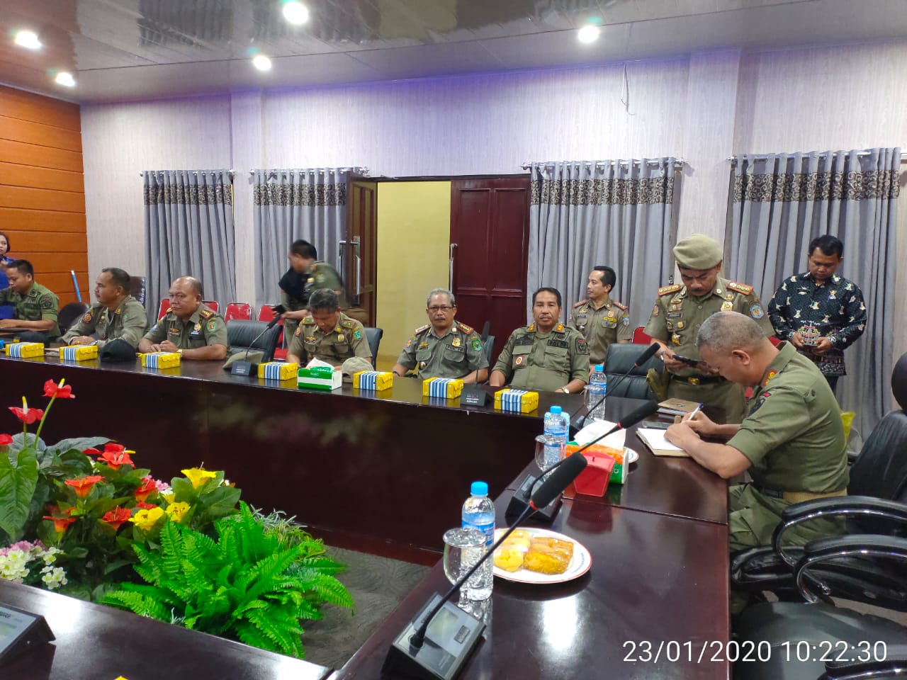 Rapat Koordinasi Kepala Satpol PP Se Kalimantan Tengah