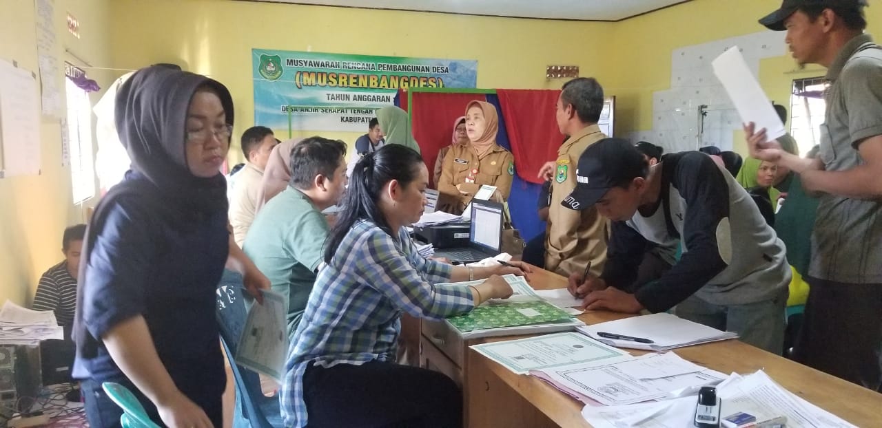 Wujudkan Pelayanan, Disdukcapil Kapuas Jemput Bola Ke Kecamatan Kapuas Timur