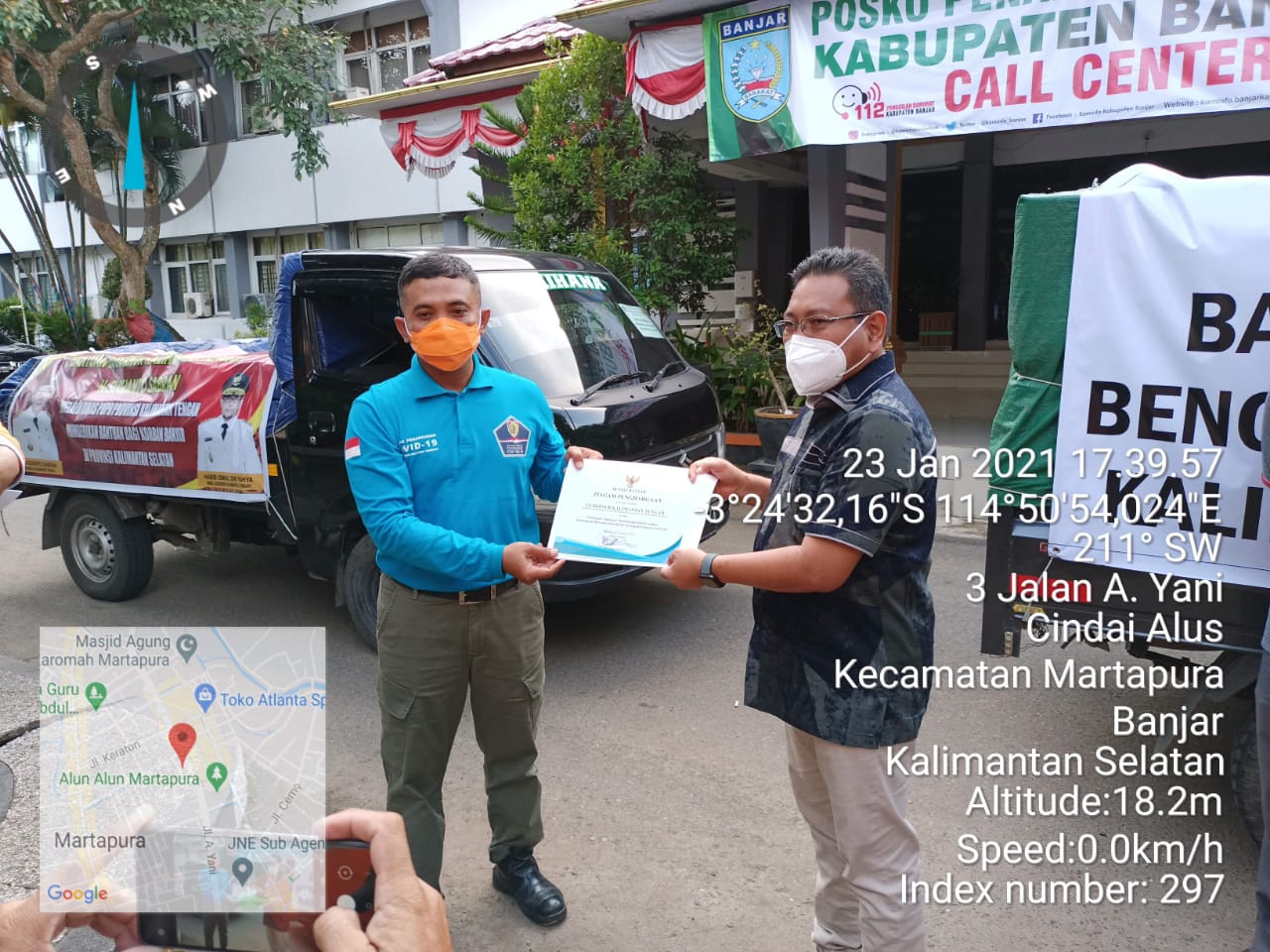 Walikota Banjarbaru dan Bupati Banjar Apresiasi Dukungan dan Bantuan Gubernur Kalimantan Tengah 