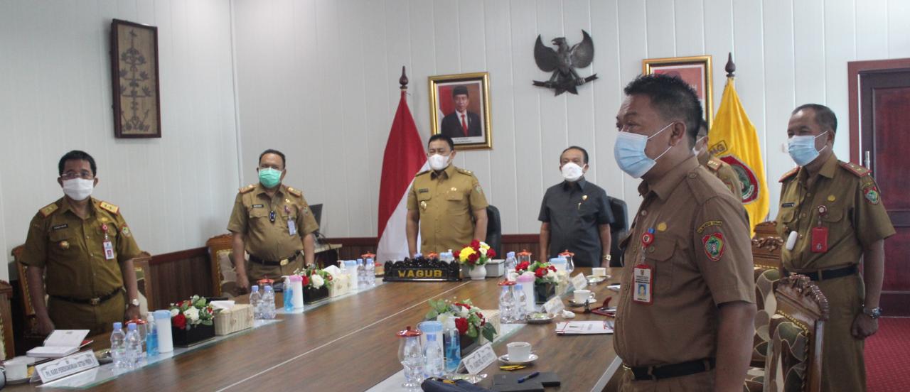 Wagub Hadiri Rapat Kerja Bersama Kepala Daerah dan Ketua DPRD se-Indonesia Secara Virtual