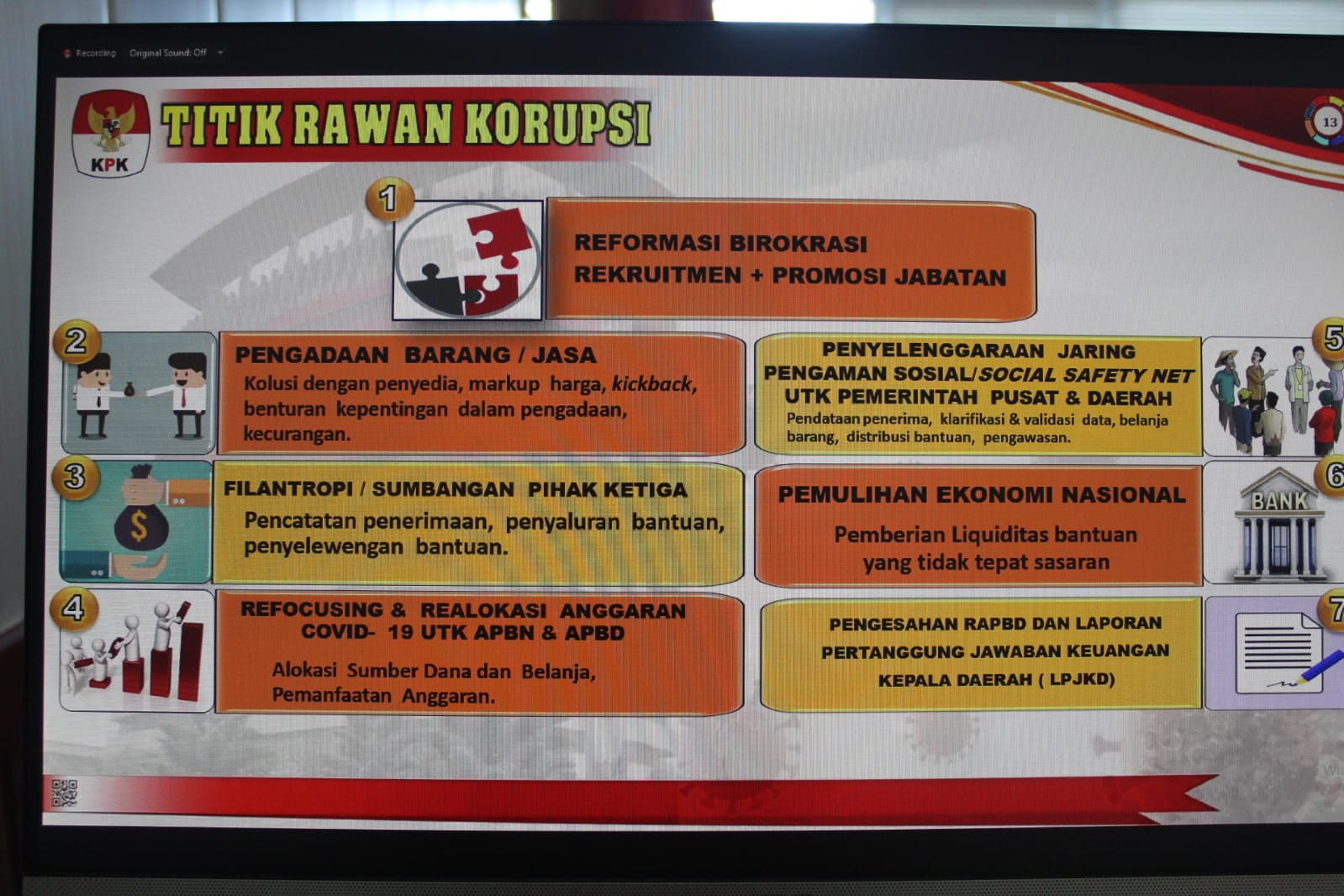 Wagub Hadiri Rapat Kerja Bersama Kepala Daerah dan Ketua DPRD se-Indonesia Secara Virtual