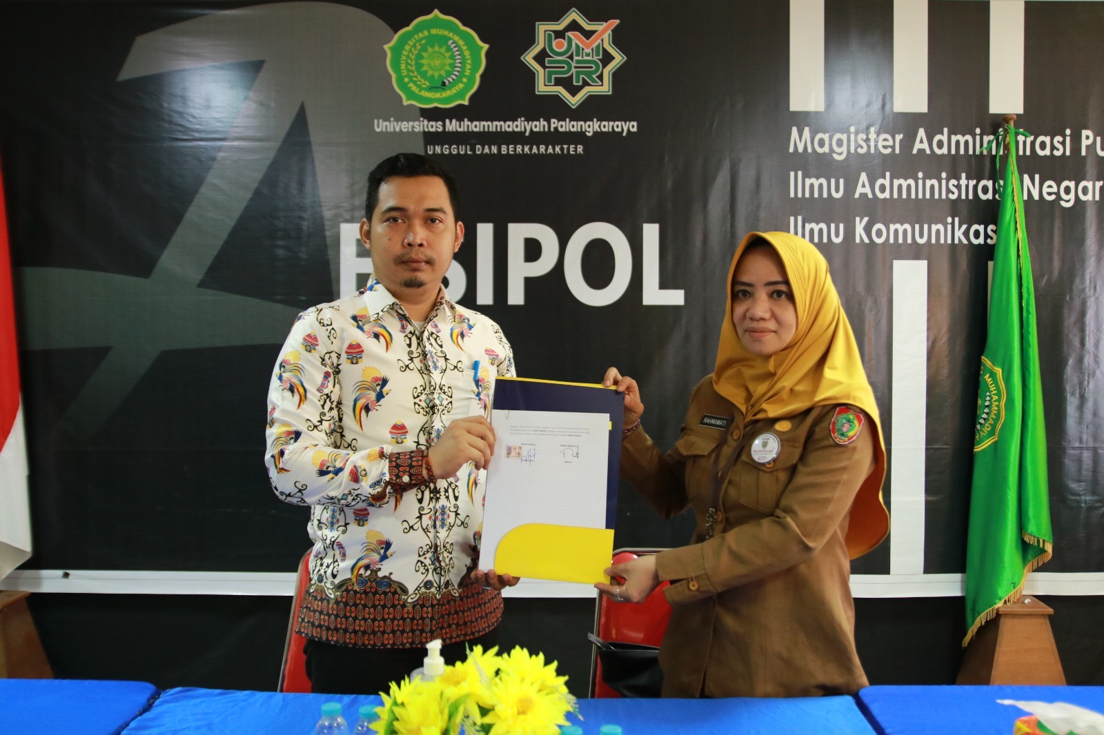 BPSDM Provinsi Kalimantan Tengah dan Universitas Muhammadiyah Palangka Raya Lakukan Penandatanganan MoU