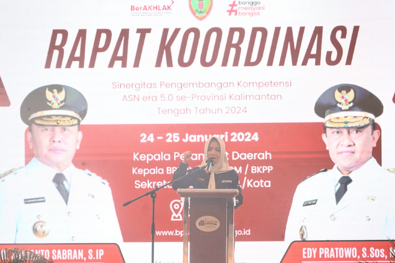 Asisten Adum Sri Suwanto Buka Rakor Sinergisitas Pengembangan Kemampuan ASN Era 5.0 Tahun 2024