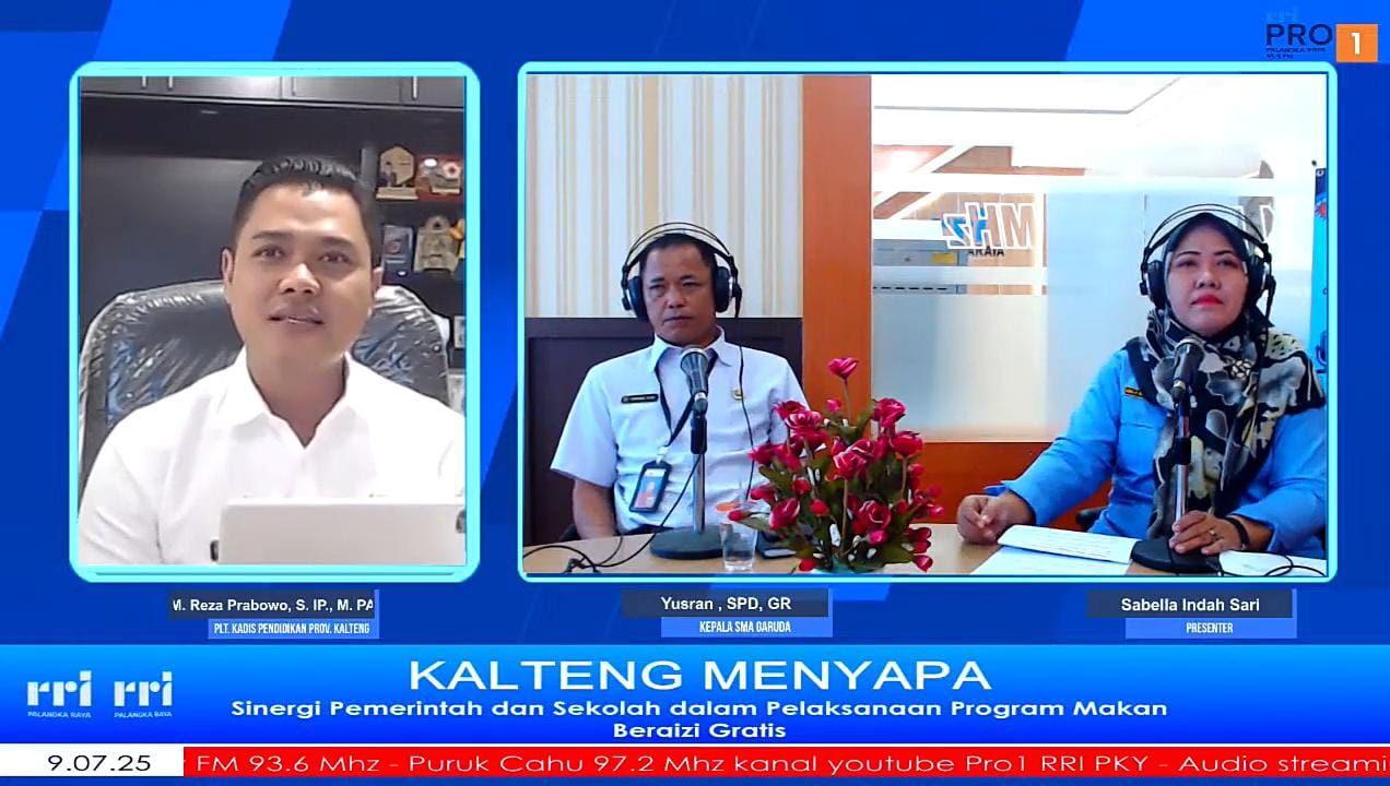 Kalteng Optimalkan Program Makan Bergizi Gratis (MBG) dengan Aplikasi Pena Berkah