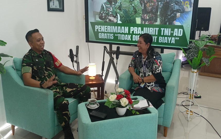Hati-hati penipuan! Dandim 1012/Buntok Kampanyekan Melalui Podcast