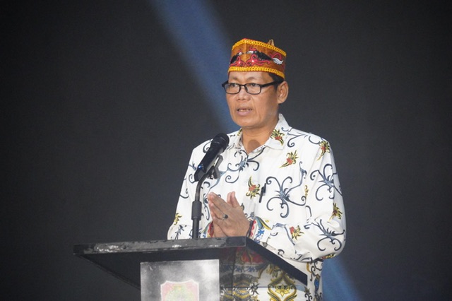 Sahli Gubernur Yuas Elko Buka Gelar Seni Budaya Bertema Launching Event Taman Budaya Tahun 2025