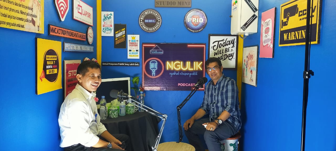 Plt. Kadis Kominfo Kalteng Kunjungi Salah Satu Program Baru Ngulik Pada Diskominfo Kotawaringin Barat