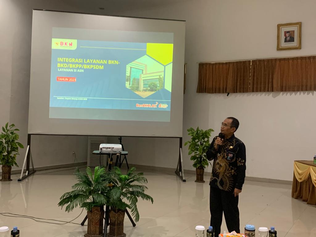 BKD Gelar FGD Digitalisasi Layanan Kepegawaian Lingkup Pemprov. Kalteng