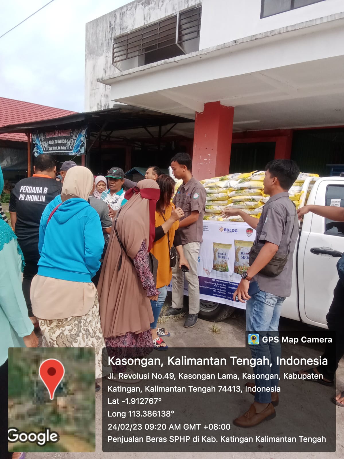 Kendalikan Inflasi di Katingan, Pemprov. Kalteng dan Perum Bulog Lakukan Intervensi Pasar