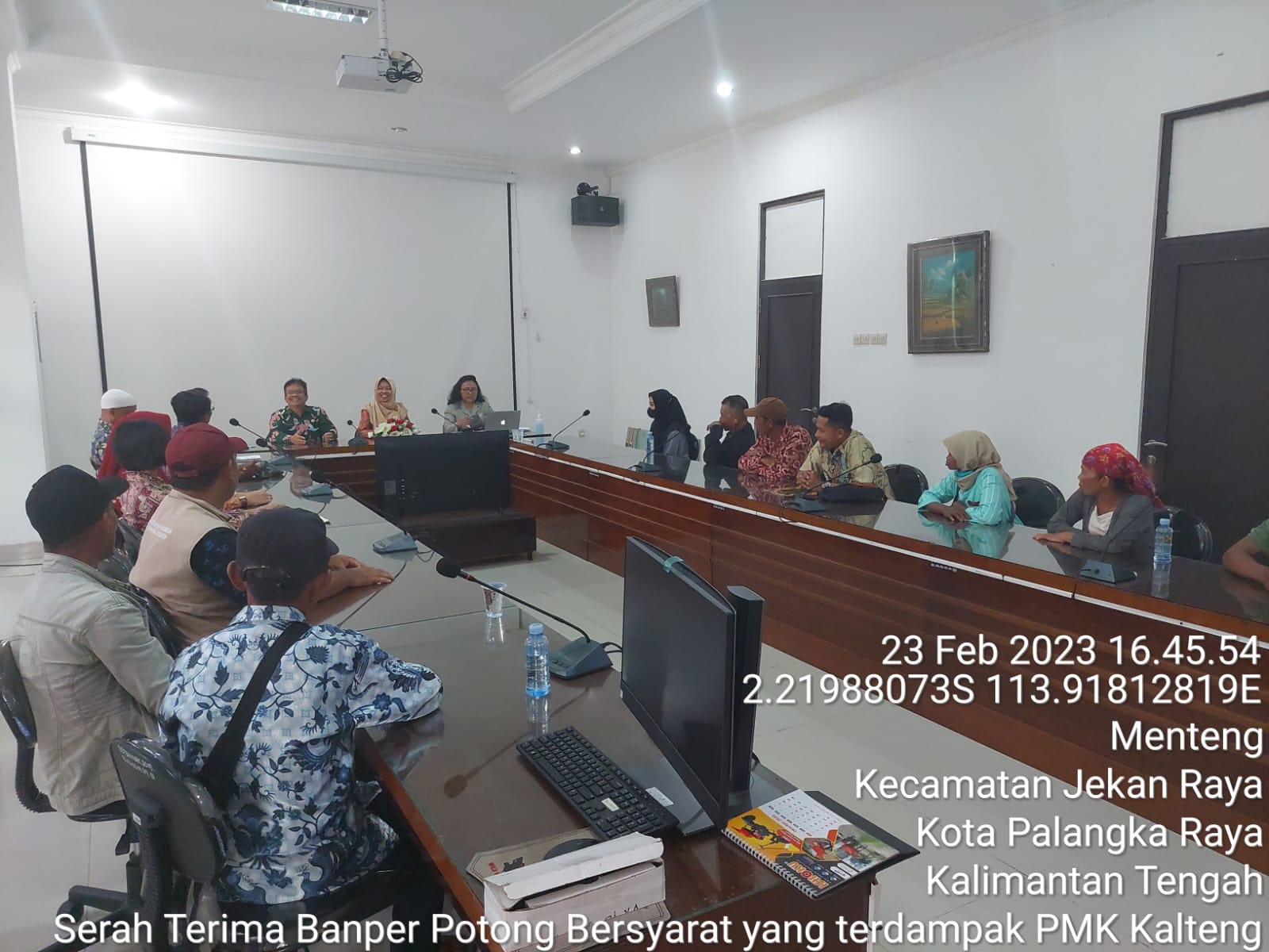 Dinas TPHP Prov. Kalteng Dukung Program Pengendalian PMK Bagi Peternak di Kalteng