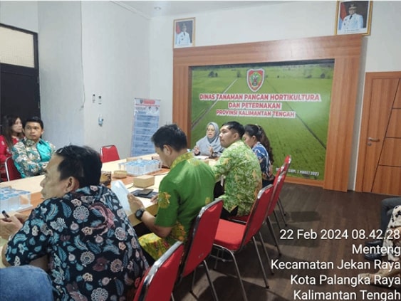 Dinas TPHP Prov. Kalteng Gelar FGD Kartu Tani Berkah