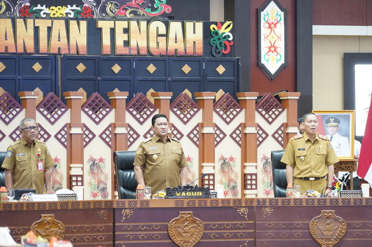 Kepala Bapperida Kalteng Hadiri Rapat Koordinasi Bersama Wagub, Bahas Sinkronisasi Program Prioritas