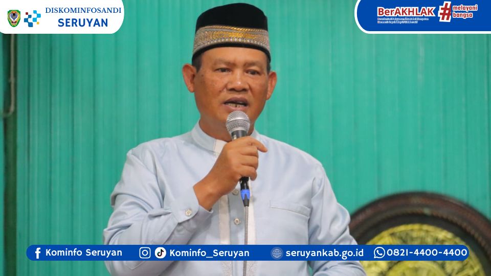 Safari Ramadan Perdana di Tumbang Manjul, Bupati Seruyan Pererat Silaturahmi