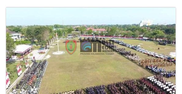Korem Panju Panjung dan Polda Kalteng Gelar Pasukan Pengamanan Pemilu 2019