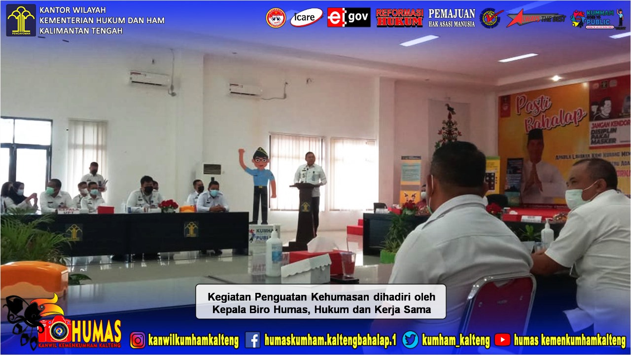 Tingkatkan Fungsi Kehumasan, Rutan Buntok Ikuti Penguatan Kehumasan