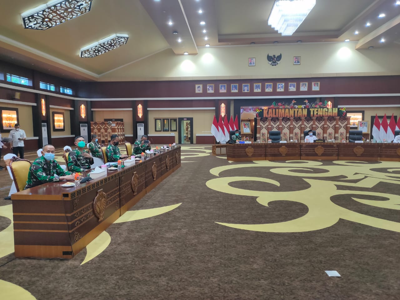 Sekda Fahrizal Fitri Hadiri Rapat Koordinasi Persiapan Kunjungan Kerja Wakil Presiden RI ke Provinsi Kalteng