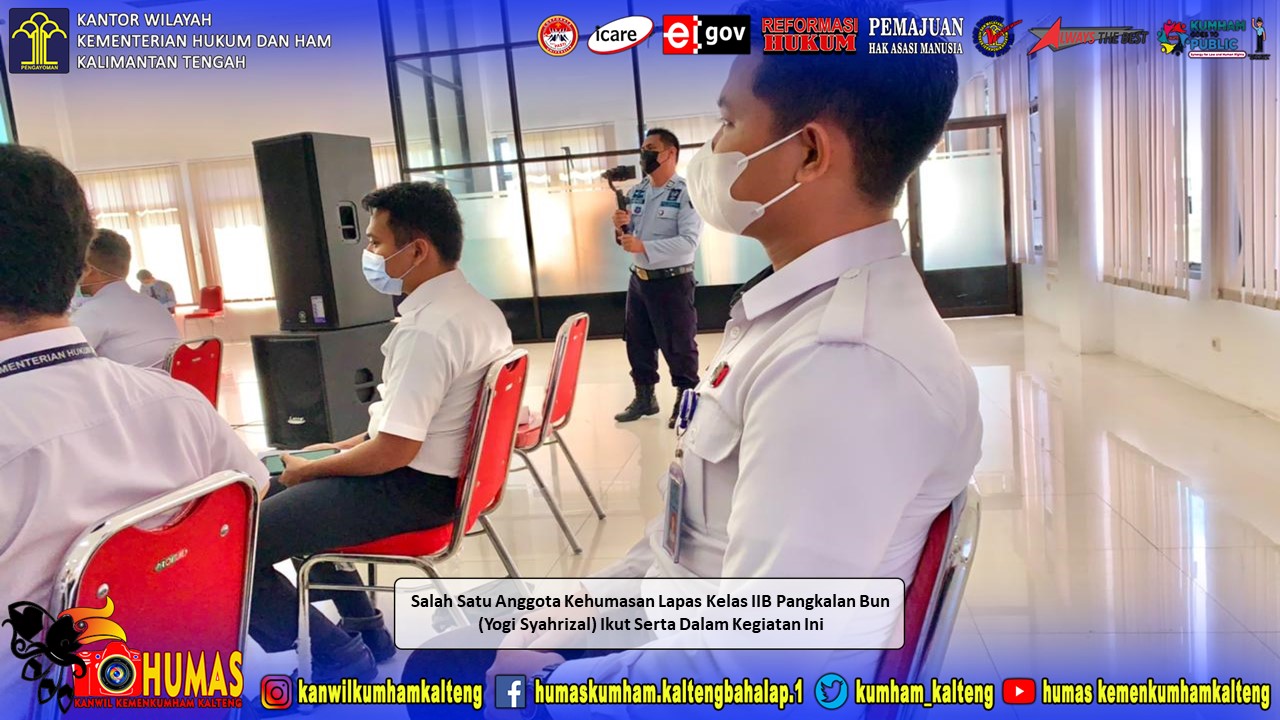 Perkuat Bagian Kehumasan, Kanwil Kalteng Lakukan Hal Ini