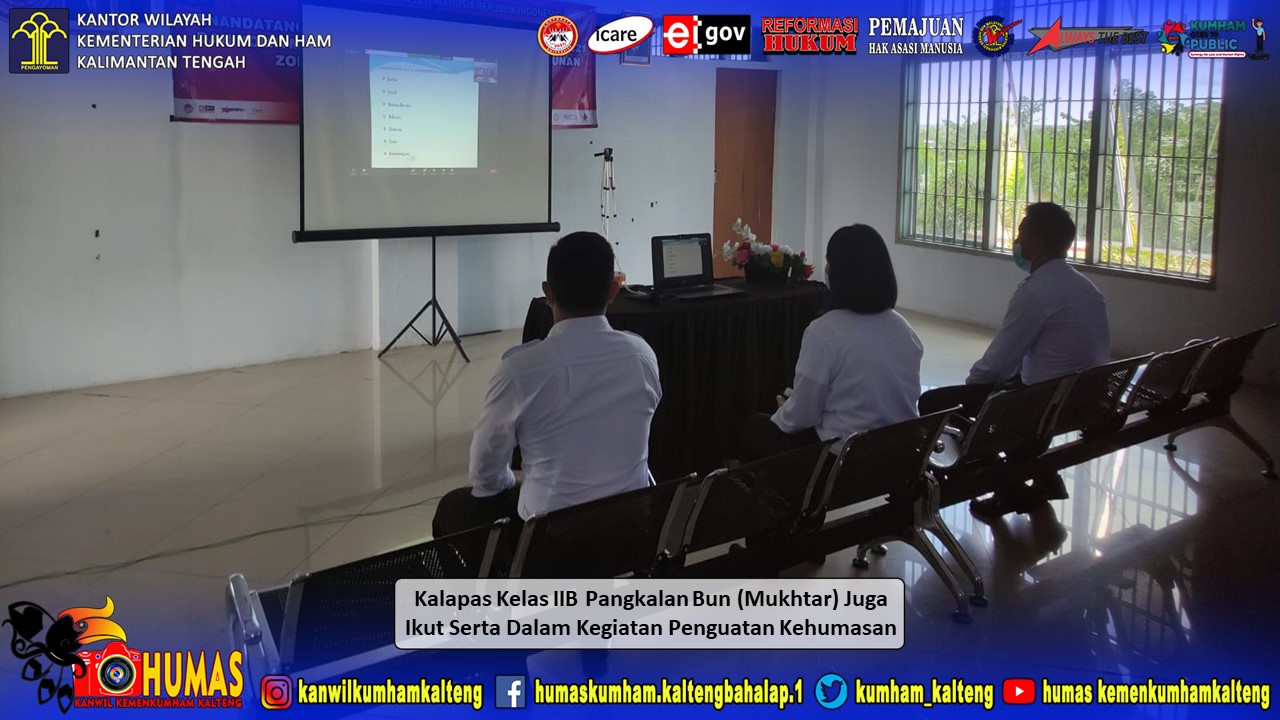 Perkuat Bagian Kehumasan, Kanwil Kalteng Lakukan Hal Ini