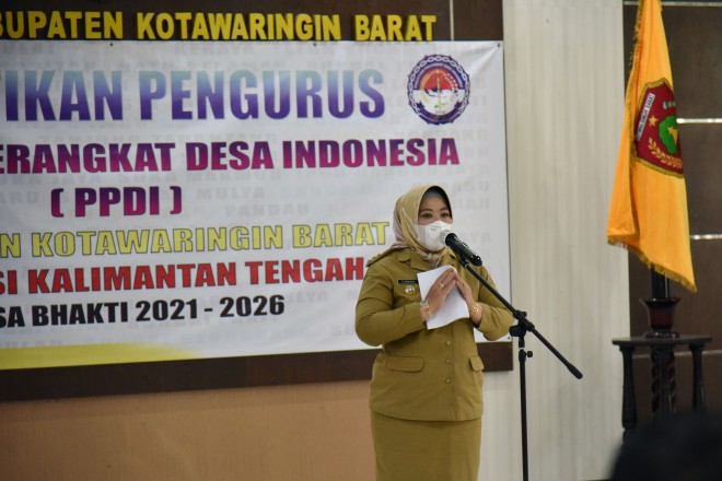 Pengurus PPDI Kobar Periode 2021-2026 Resmi Dilantik