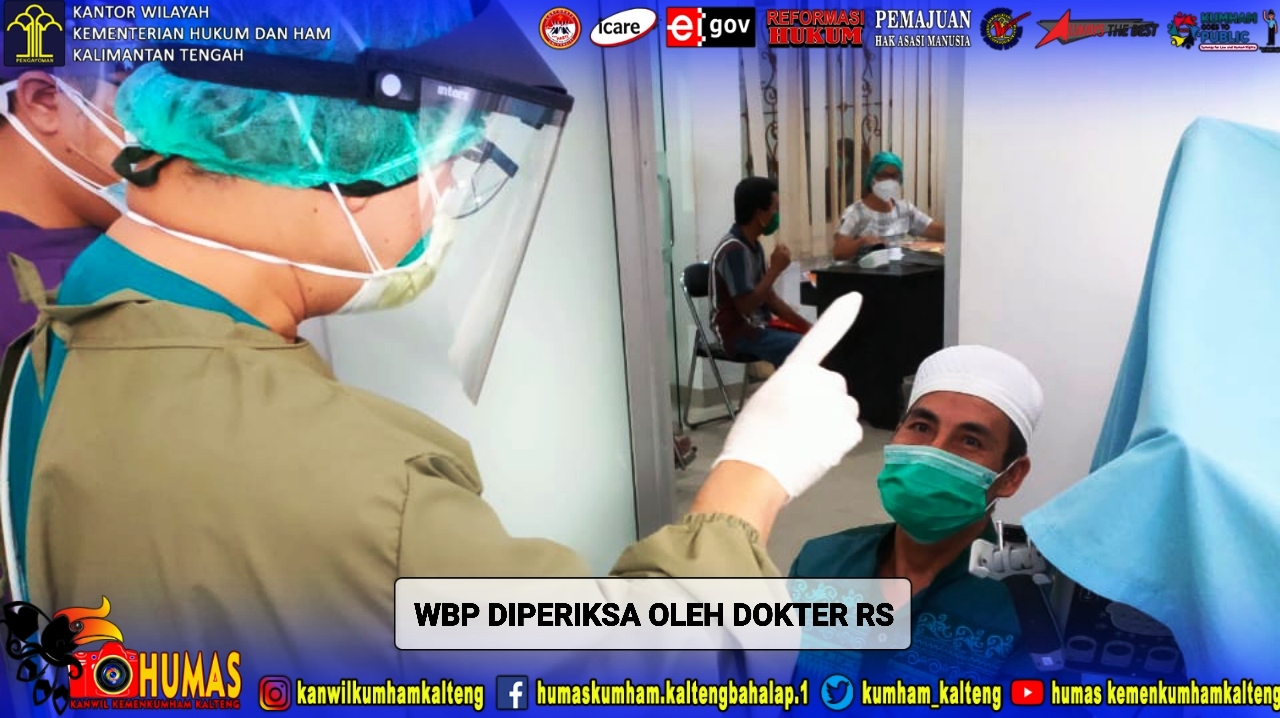 Lapas Palangka Raya Berikan Pelayanan Kesehatan Bagi WBP yang Sakit