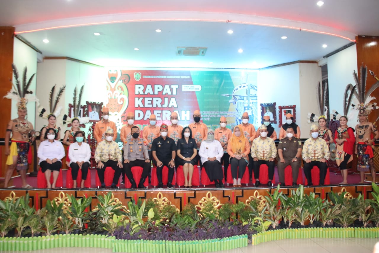 Pembukaan Rakerda Bidang Budaya dan Pariwisata se-Kalteng