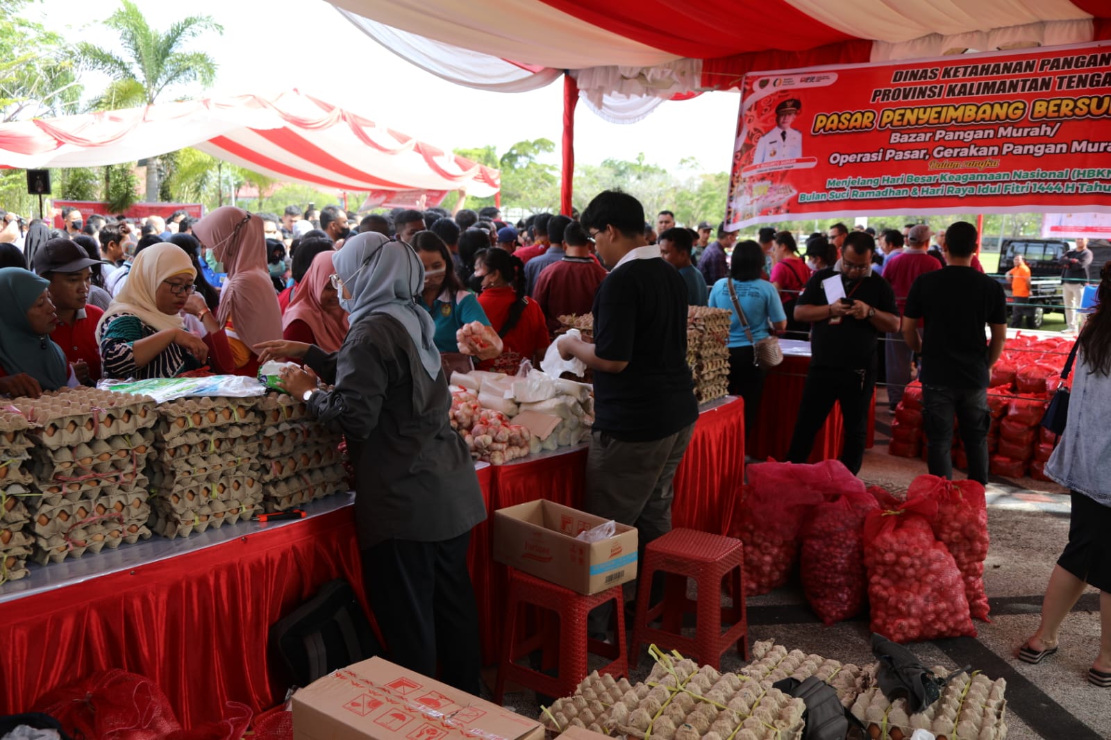 Awal Ramadan 1444 H, Pemprov. Kalteng Gelar Pasar Murah untuk PNS Golongan II, I, dan Tenaga Kontrak 