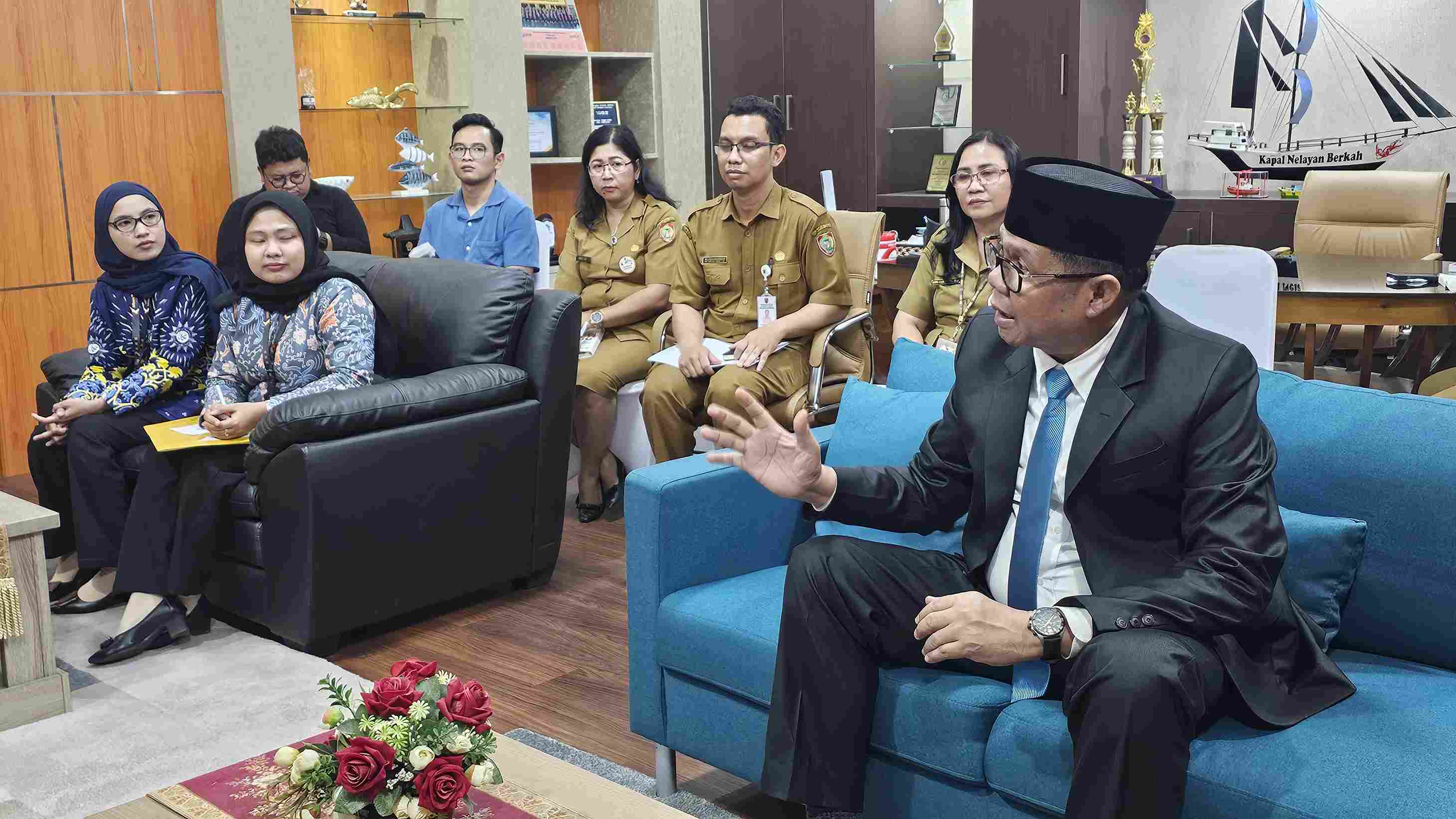 Dislutkan Prov. Kalteng Terima Audiensi dengan Universitas Muhammadiyah Palangka Raya