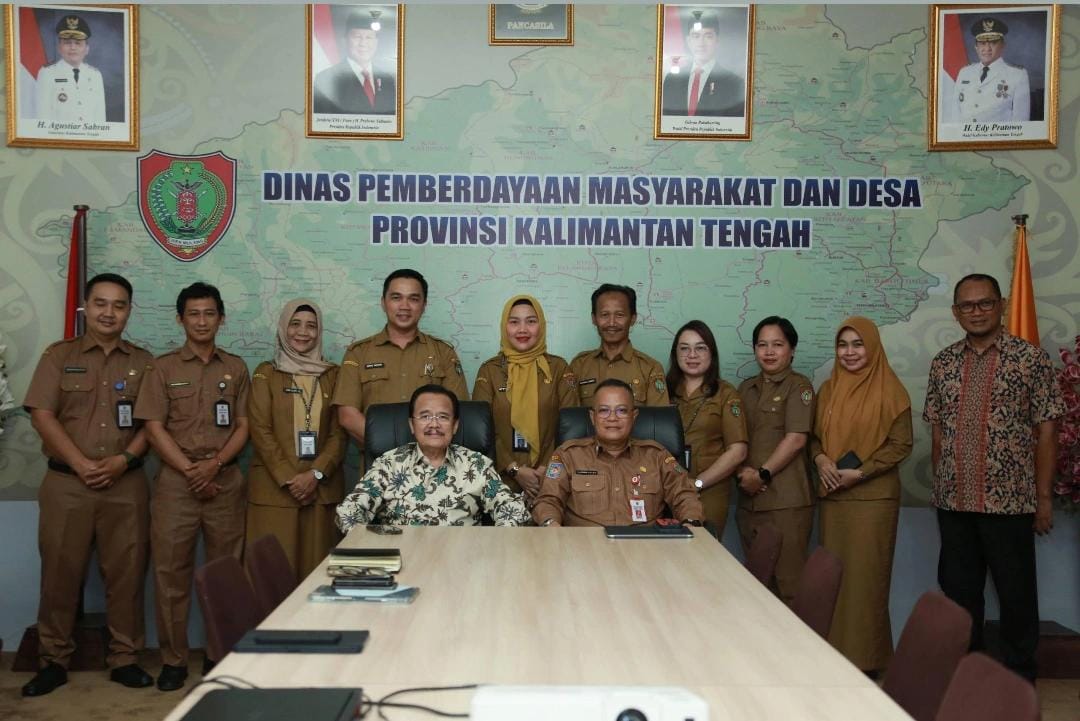 Reses ke Dinas PMD, Senator Teras Narang Harapkan Desa di Kalteng Bisa Mendirikan Koperasi Desa Merah Putih