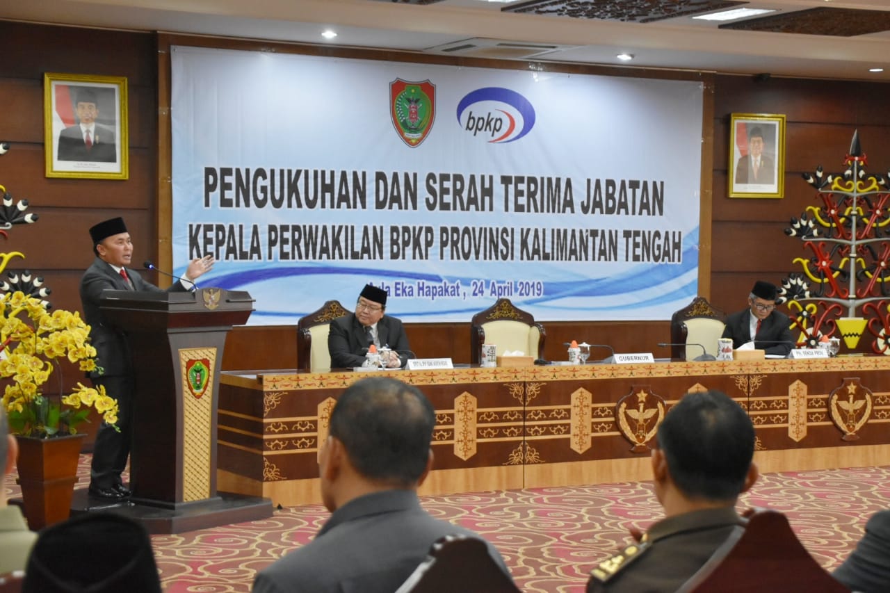 Gubernur Berharap BPKP Kalteng Bisa Berperan Sebagai Auditor Sekaligus Partner Pemprov