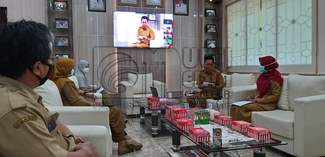 Melalui Vicon, Pemkab Kobar Gelar Musrenbang RKPD 2021 Online
