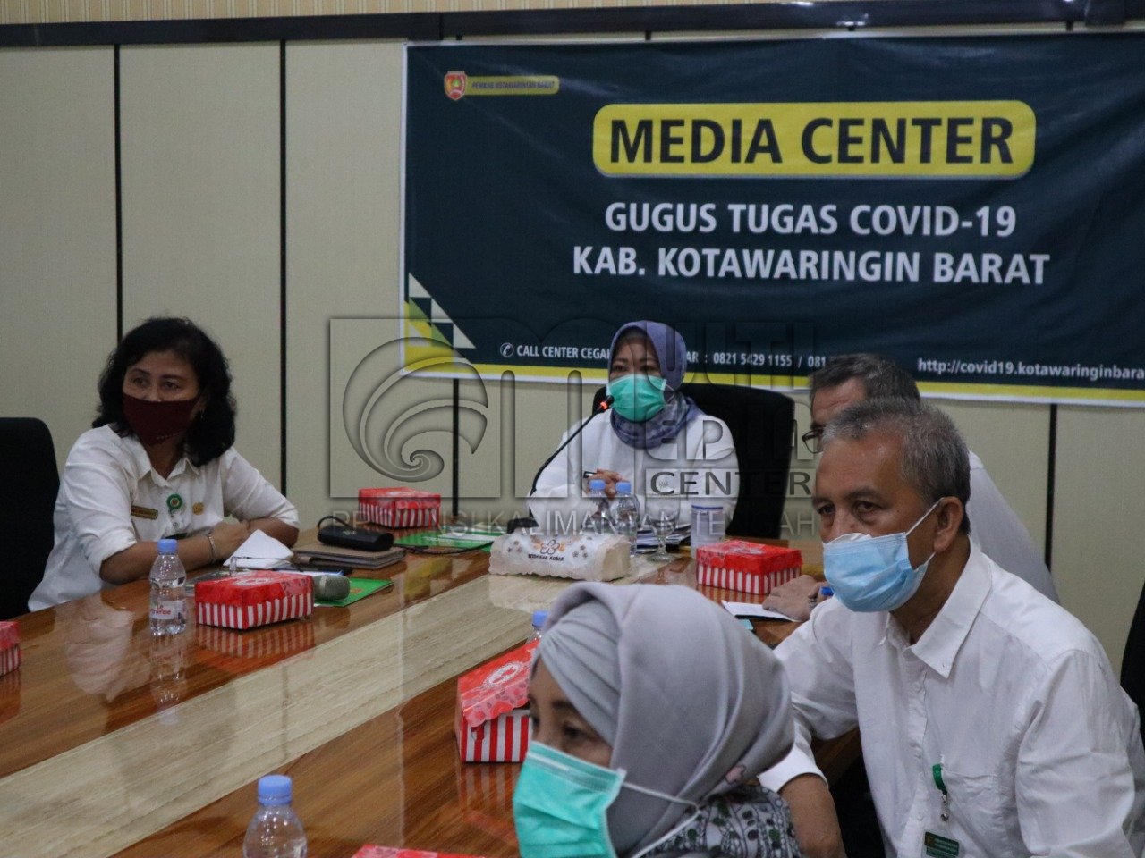 Bupati Kobar Launching Pasar Pangan Online