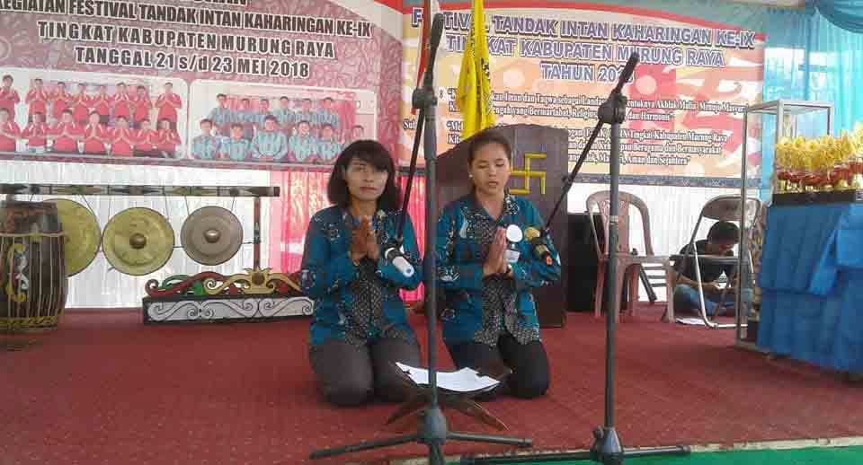 Pembukaan Festival Tandak Intan Kaharingan  (F-TIK) Ke-IX Tingkat Kabupaten Murung Raya Tahun 2018