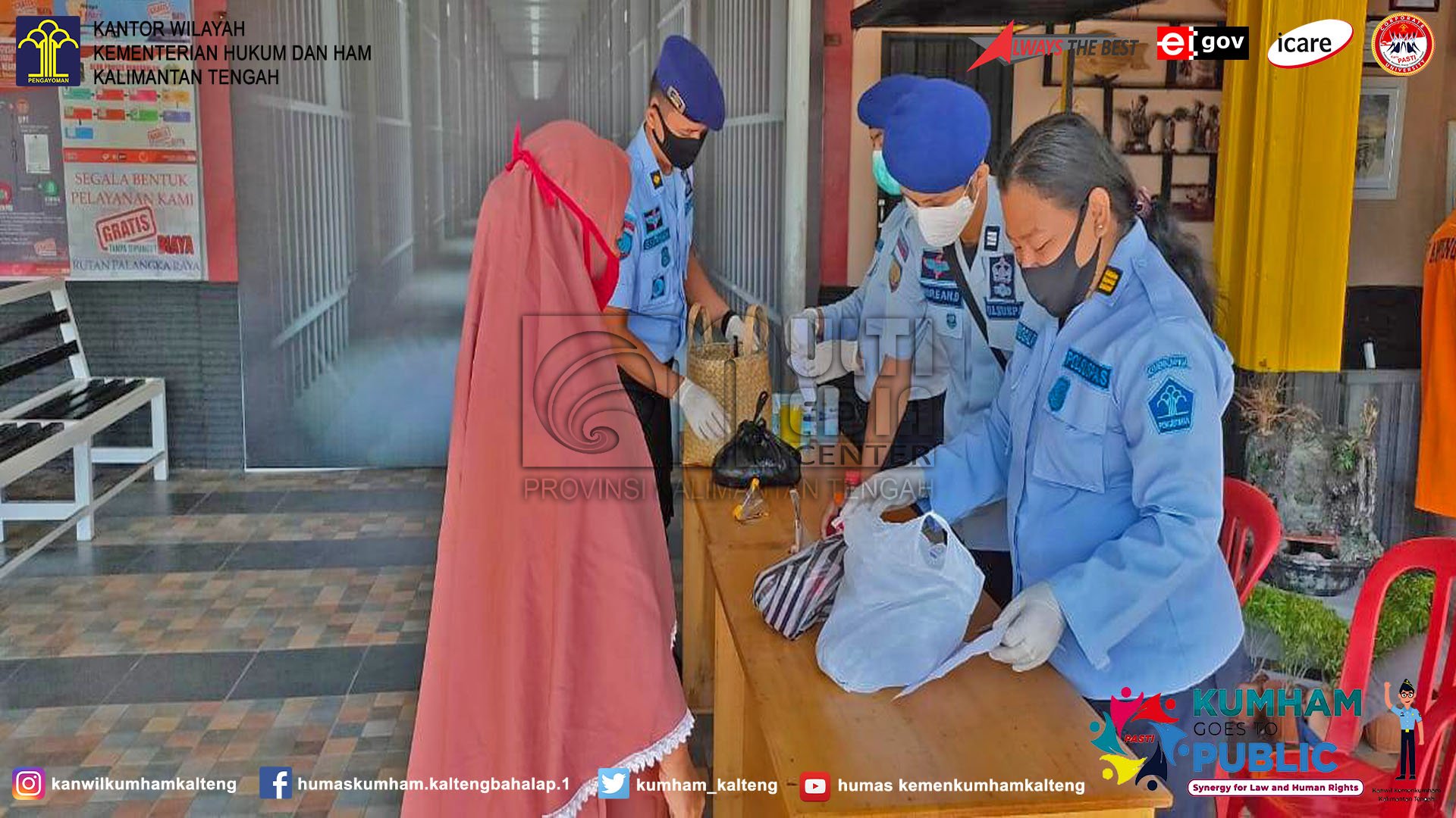 Pandemi Tidak Menghalangi Narapidana Untuk Bersilaturahmi
