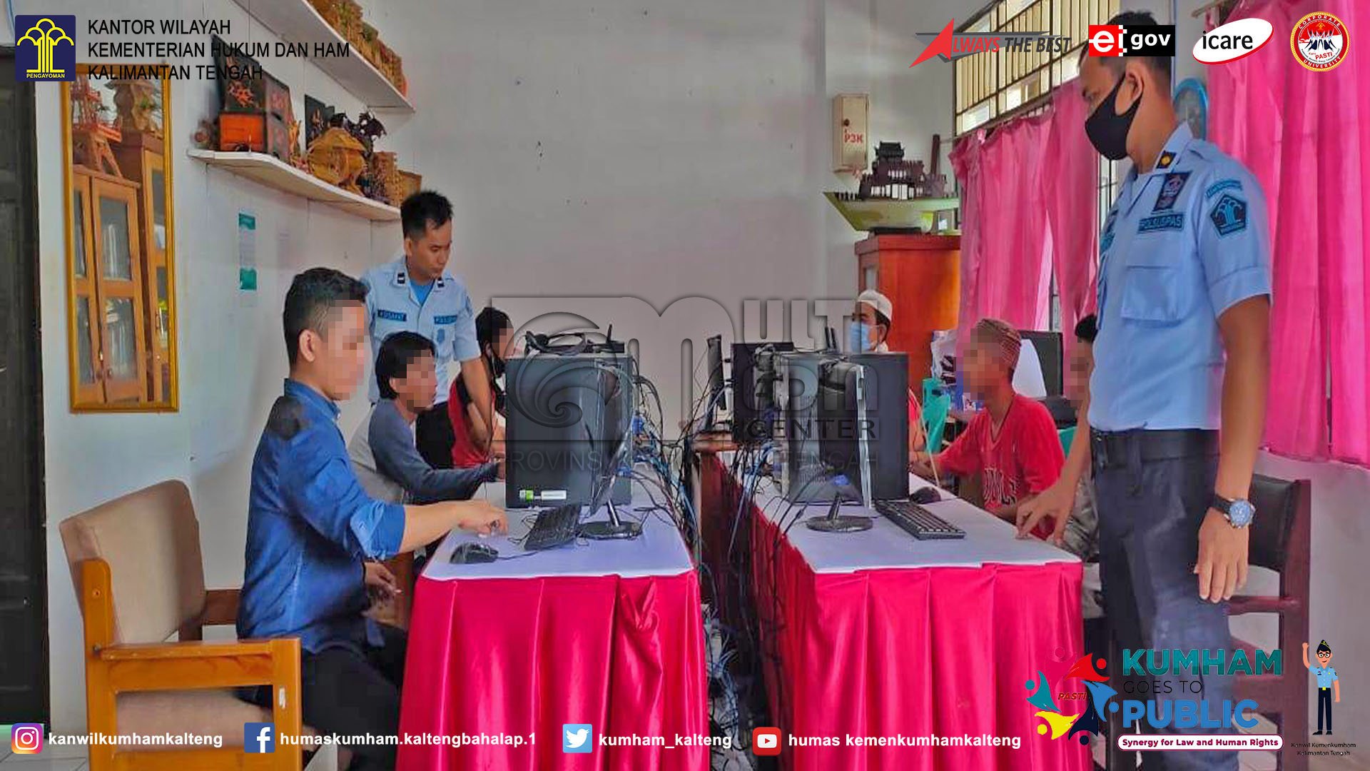 Pandemi Tidak Menghalangi Narapidana Untuk Bersilaturahmi