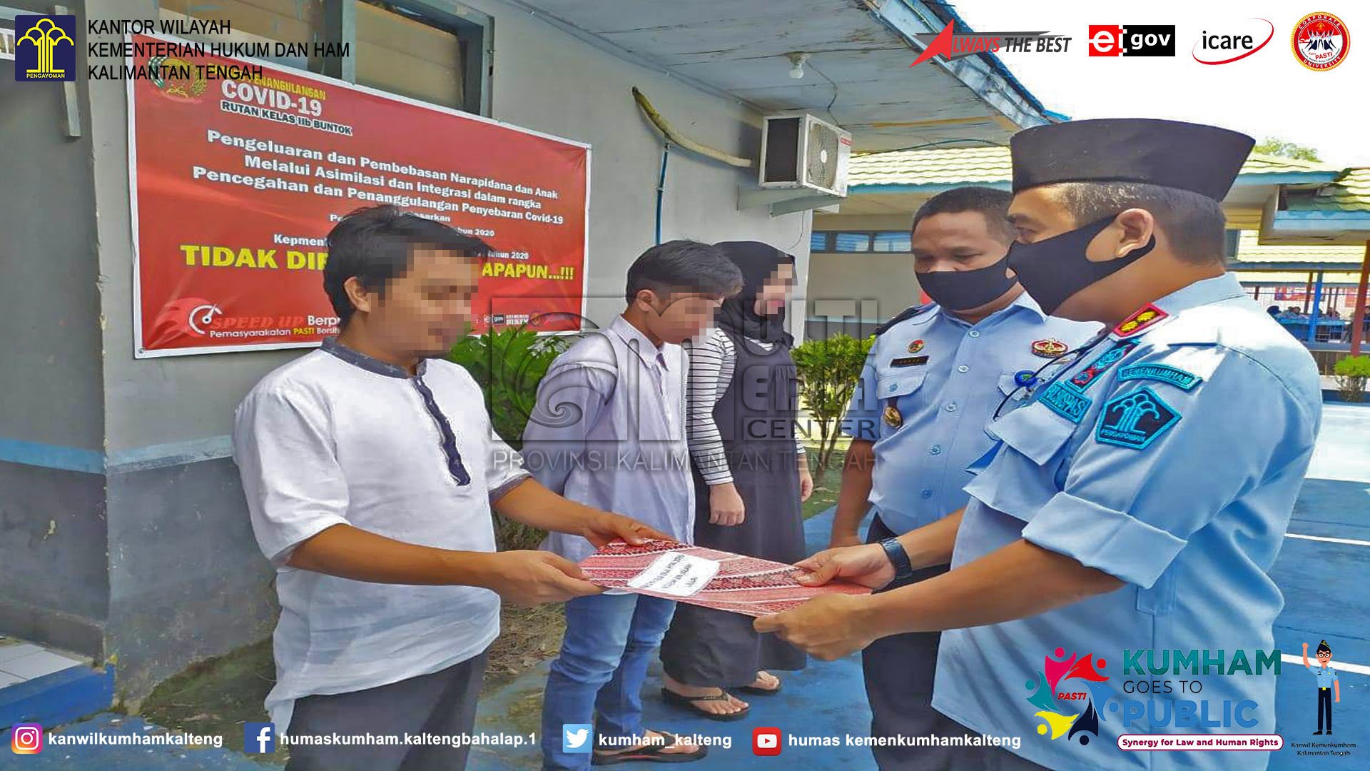 Delapan Puluh Tujuh WBP Rutan Kelas IIB Buntok Dapatkan Remisi Khusus pada Hari Raya Idul Fitri 1441 H