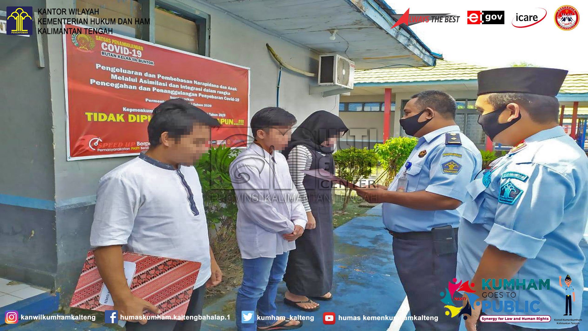 Delapan Puluh Tujuh WBP Rutan Kelas IIB Buntok Dapatkan Remisi Khusus pada Hari Raya Idul Fitri 1441 H