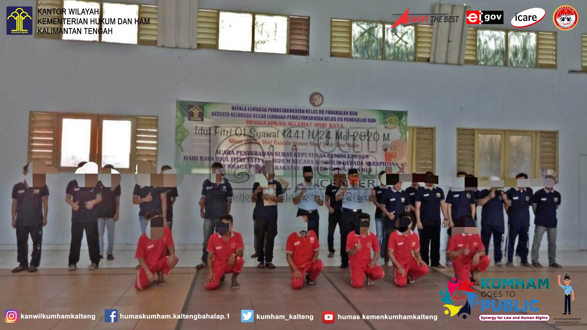 Remisi Hari Raya Hadiah Bagi WBP