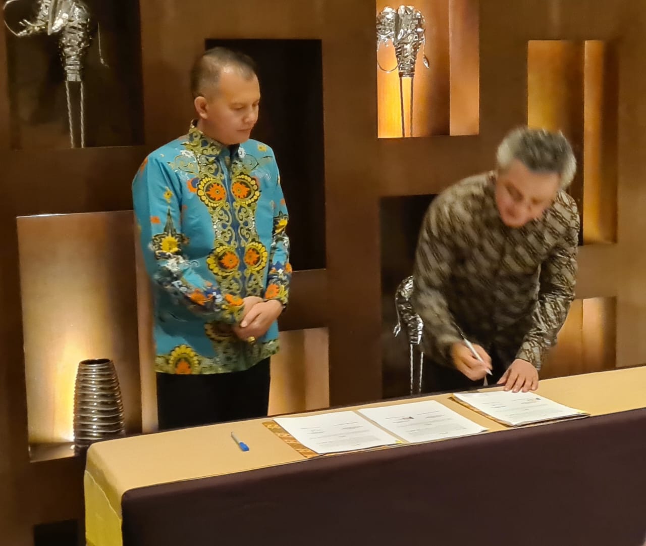 Bupati Gumas-Yayasan Borneo Nature Indonesia Lakukan Penandatanganan Kesepakatan Bersama