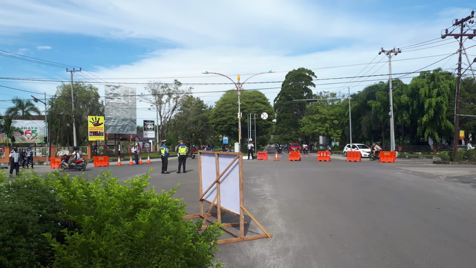 Dishub Kerahkan 50 Personel untuk Pengamanan Lalin Puncak Perayaan Hari Jadi ke-65 Provinsi Kalteng