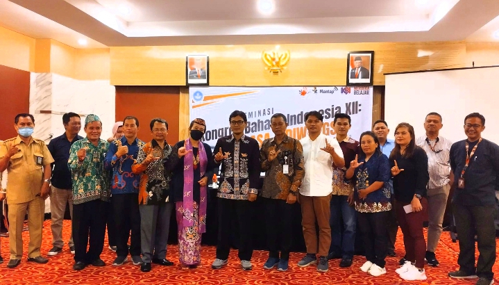 Dispursip Prov. Kalteng Hadiri Diseminasi Kongres Bahasa Indonesia XII