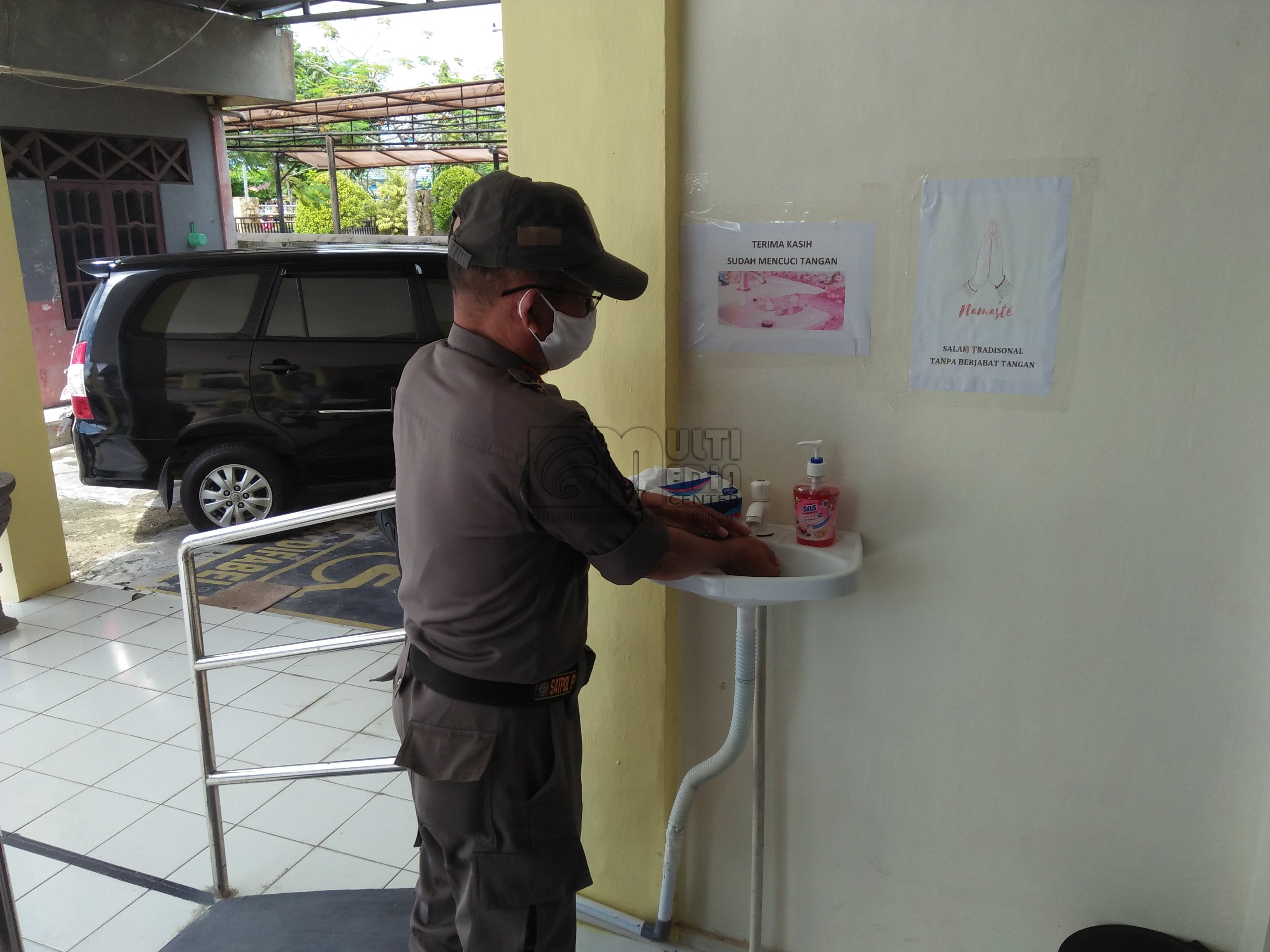 SatPol PP dan Damkar Kabupaten Kapuas Cek Penerapan Protokol Kesehatan Di SOPD Kabupaten Kapuas