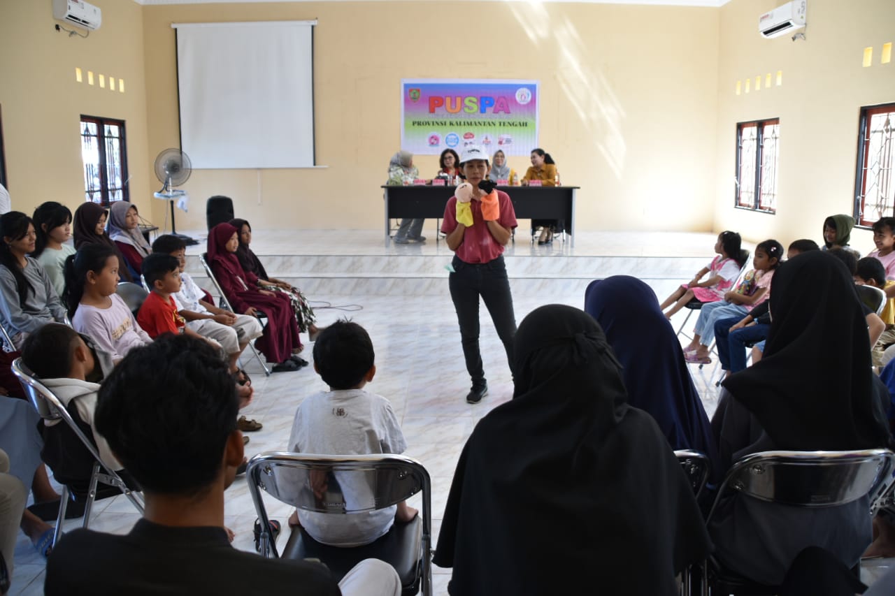 Buka Acara Storytelling, Ketua Forum PUSPA Kalteng Nunu Andriani Edy Pratowo, Berikan Edukasi Perkawinan Usia Anak