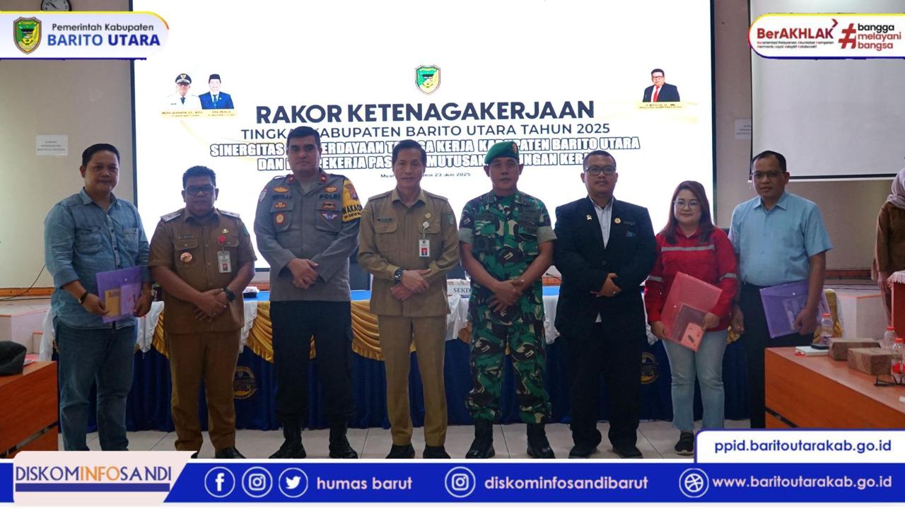 Pemkab Barito Utara Gelar Rakor Ketenagakerjaan, Fokus pada Pemberdayaan Tenaga Kerja