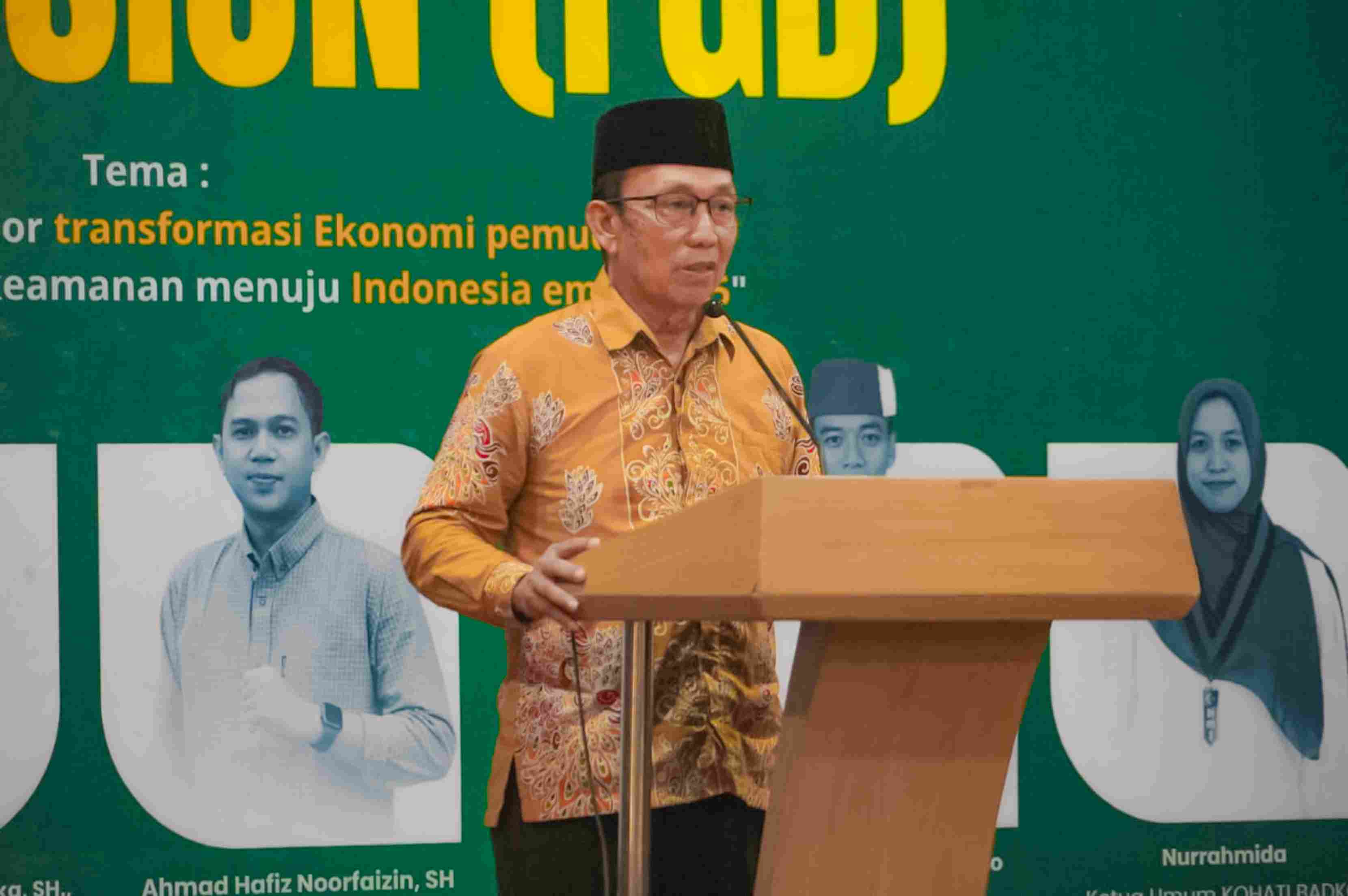 Wagub H. Edy Pratowo Buka FGD HMI Kalteng: Pemuda Harus Jadi Kekuatan Penggerak Ekonomi Daerah