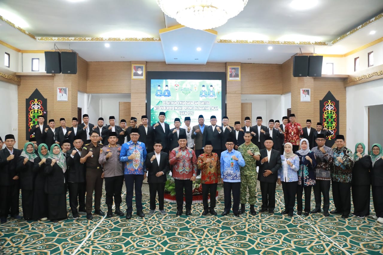 27 Dewan Hakim dan 12 Panitera MTQ VIII KORPRI Kalteng Resmi Dilantik