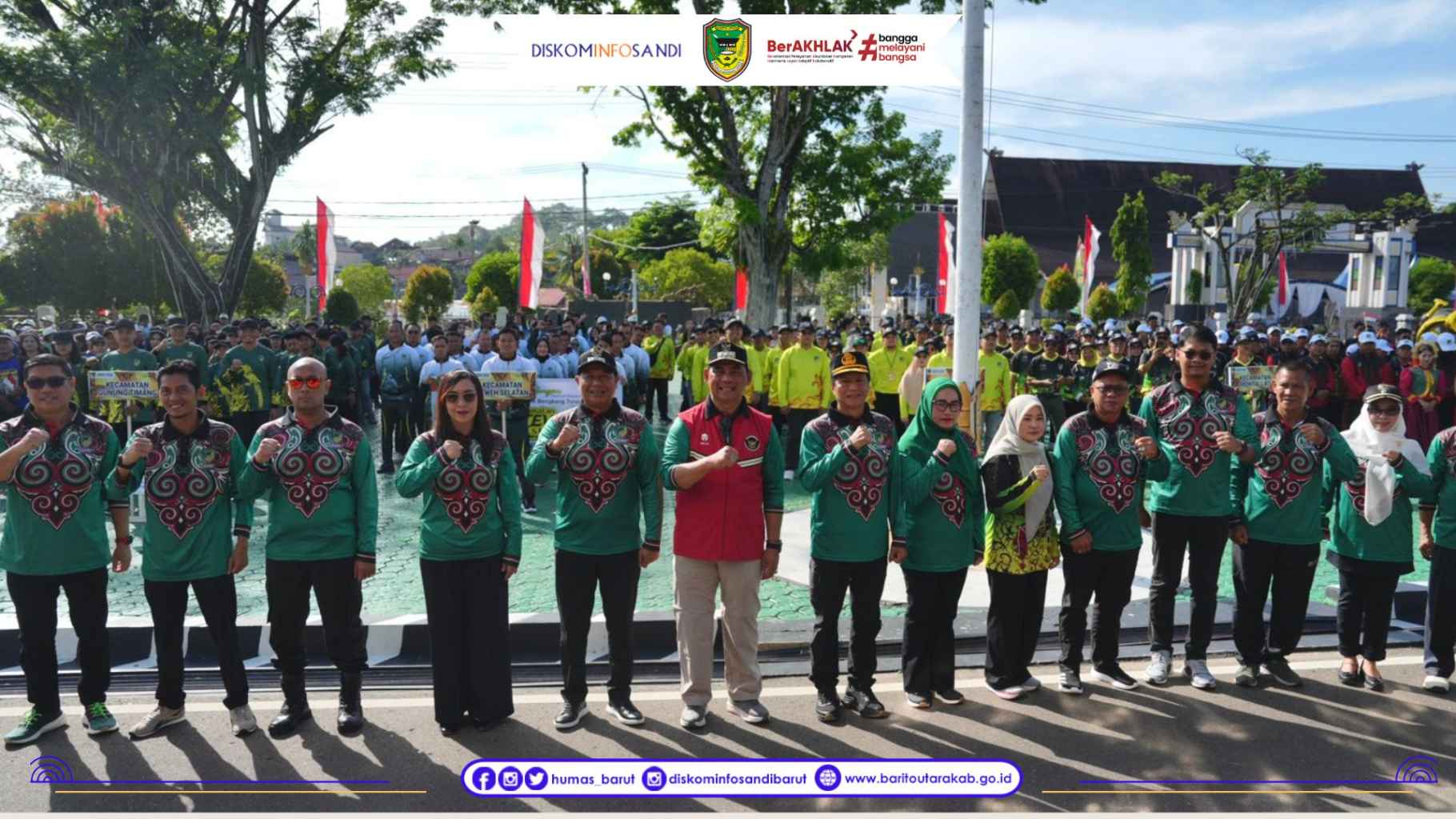 FBIMBT 2026 Resmi Dibuka, Bupati Barut Ajak Masyarakat Lestarikan Budaya Daerah