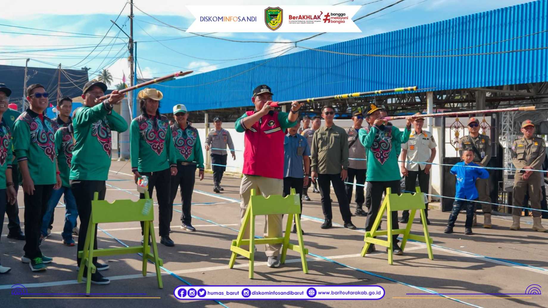 FBIMBT 2026 Resmi Dibuka, Bupati Barut Ajak Masyarakat Lestarikan Budaya Daerah