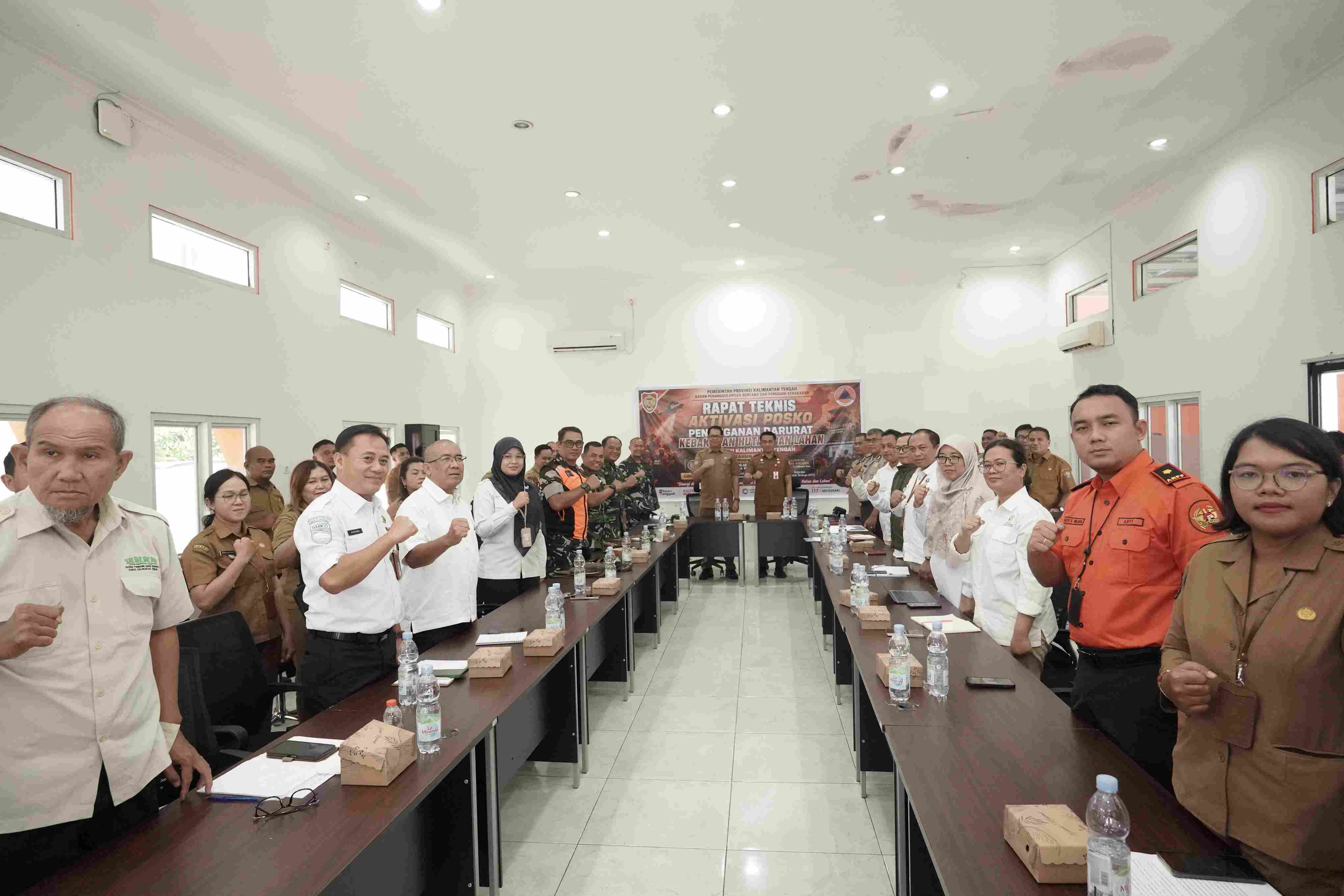 Pemprov Kalteng Resmi Aktifkan Posko PDB, Siap Antisipasi Karhutla 2026