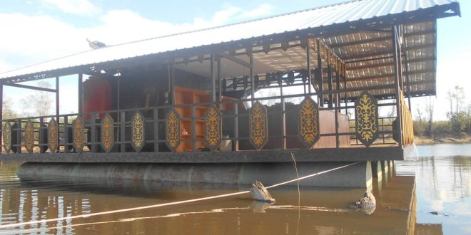 Dinas Perikanan Kota Palangka Raya Dirikan Pos Terapung di Danau Hanjalutung